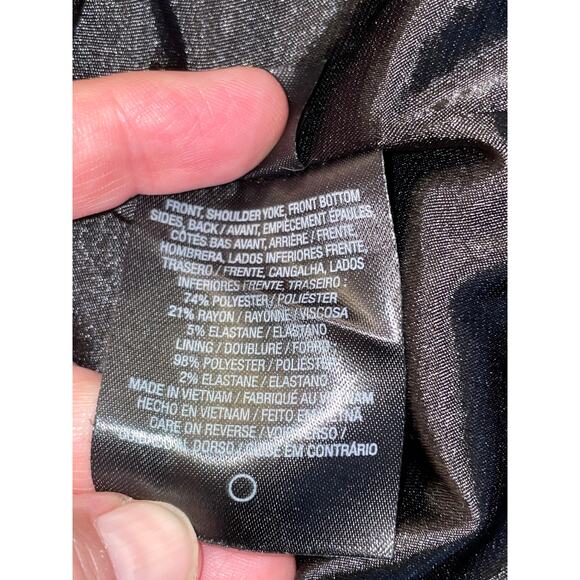 T Tahari Colorblock Sheath Dress - Size 12 - Full Zip at Back - Picture 10 of 13